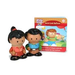  Play Town Core Family   Mom/Dad Hispanic 2 Pack Toys 