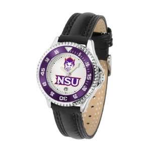 Northwestern State Demons NSU NCAA Womens Leather Wrist Watch  