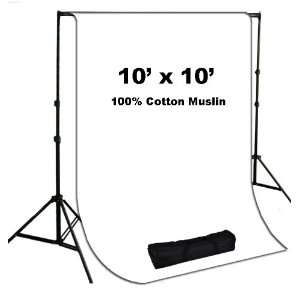   Muslin Backdrop Kit with Background Support Stand