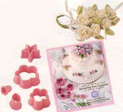 Wilton Step Saving Rose Bouquet Flower Cutter Set 6 Pc. 070896190734 