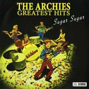 The Archies, Greatest Hits, Sugar Sugar. 33rpm Sealed Vinyl LP + Patch 