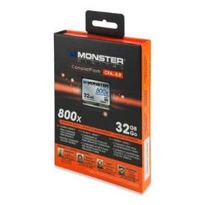    Monster Digital CFA 0032 808 32gb Compactflash 800x