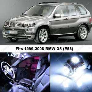  BMW X5 WHITE LED Lights Interior Package Kit M E70 (16 