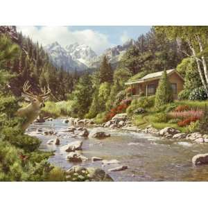 By A River 500pc Jigsaw Puzzle By Ravensburger  Toys & Games   