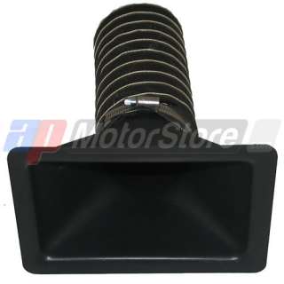 ABS Air Ducting Filter Inlet   Square Duct Vent   Mesh  