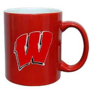  Badgers 15 oz Dye Sublimation Ceramic Coffee Mug Wisconsin 