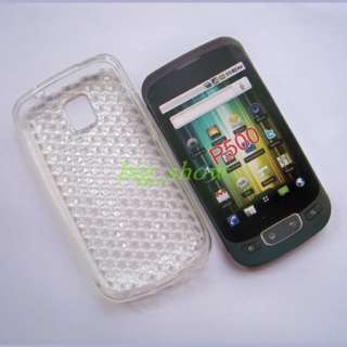 clear Silicone Gel cover Case for LG OPTIMUS ONE P500h  
