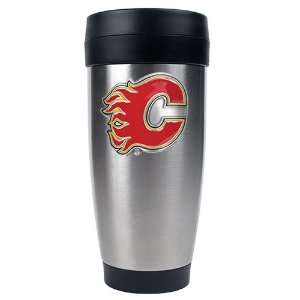  Calgary Flames NHL Stainless Steel Travel Tumbler  Primary 
