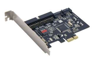 PCI Express 2x SATA2 (SATA II), 1x IDE (ATA133), PCI e Controller Card 