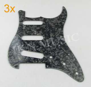 pcs Pickguard Pearl Grey for Strat Style Guitar SSS  