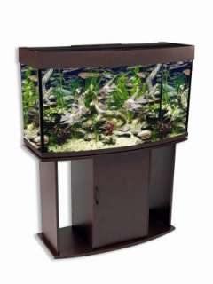 NEW 58 GALLON BOW FRONT AQUARIUM WITH STAND LLA2  