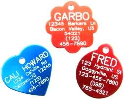 10 Tags Bulk Discount Shelter Rescue Dog & Pet ID Tag  