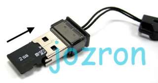 Micro SD SDHC TF Nano USB Card Reader Adapter Tiny T95  