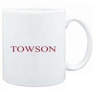  Mug White  Towson  Usa Cities