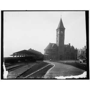   & North Western Railway Station,Milwaukee,Wisconsin