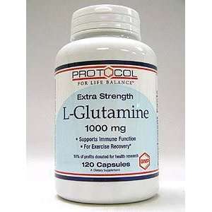  Protocol for Life Balance L Glutamine 1000mg 120 caps 