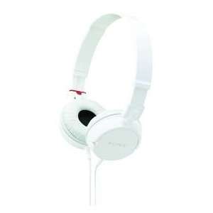 , SONY MDRZX100WHI Stereo Headphones White (Catalog Category Head 