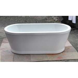  Whirlpools and Air Tubs 7867KV Alcove Eidel Free Standing Bathtub 