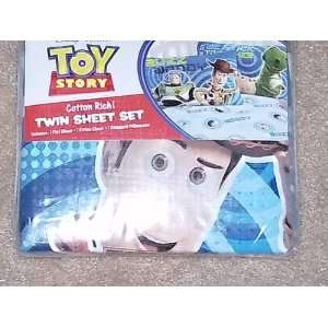 Toy Story Cotton Rich Twin Sheet Set and Twin Comforter  