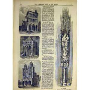    1859 Notre Dame Dijon JesuitS College Dole Madonna
