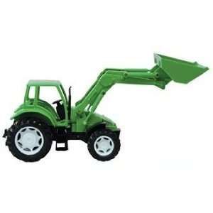  Toy Farm Tractor with Loader, 132 Diecast (Random Color 