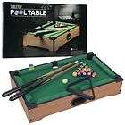 Mini Table Top Pool Table w/ Cues,Triangle & Chalk NEW