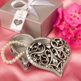 Heart Shaped Curio Box Wedding Favor 638054086314  