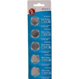   Lithium Coin Cell Remote / Watch Battery (Pack of 5 Batteries) by T&E