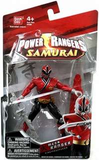 Power Rangers Samurai Mega Ranger Fire Red Ranger Bandai Action Figure 