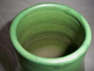 RARE bulbous 9.5 WHEATLEY pottery vase FROTHY glaze  