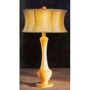  Natural Solid Oak Table Lamp Drum Shade