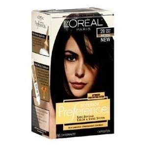  Loreal Superior Preference #2B (Natural) Purest Black Kit Beauty