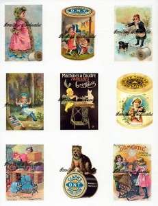 Sewing AD Reproduction Cotton Fabric Prints COMBO PAGE  