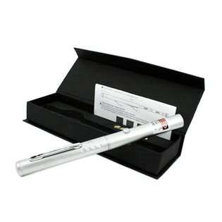 Generic 5mw 532nm Astronomy Powerful Green Laser Pointer   Silver at 