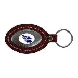  Tennessee Titans Leather Football Key Ring Sports 