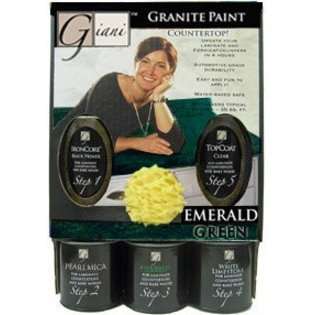 Giani Emerald Green Granite Countertop Paint Kit 