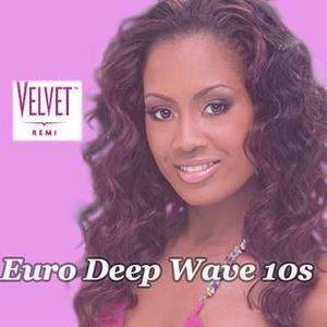 OUTRE VELVET Remi Euro deep wave 10s 100% human hair weaving  