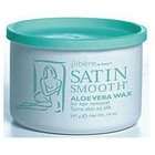 satin smooth aloe vera epilating wax for hair removal 14oz