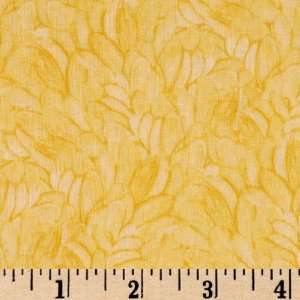   Tone On Tone Texture Yellow Fabric By The Yard Arts, Crafts & Sewing