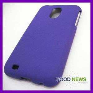   Sprint Samsung Galaxy S2 Epic 4G Touch   Purple Hard Case Phone Cover