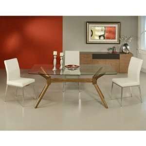  Lisbon 5 Piece Dining Set with Manchester Side Chairs 