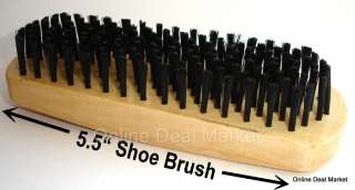 Shoe Brush Shine Buff Buffing Polish Boot NEW SMALL 5.5  