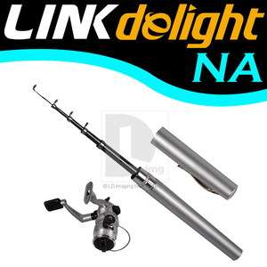Pen Fishing Telescopic Rod With Free Reel & Line DF002  