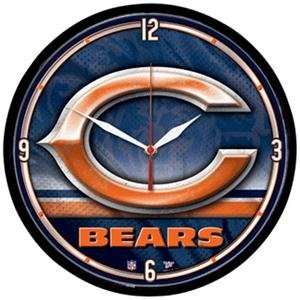 Chicago Bears NFL Round Wall Clock