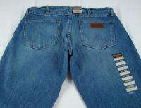 Mens Western Wrangler Retro Slim Boot Cut Premium Patch Jeans NWT 33 x 
