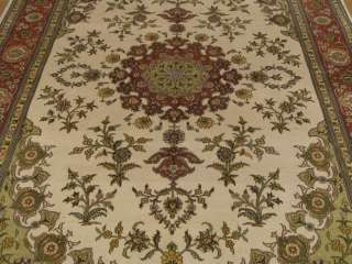 6x9 Handmade Oriental Carpet Persian Isfahan Silk Rug  