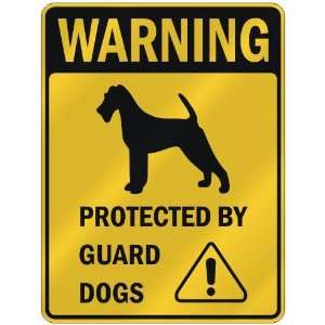  WARNING  IRISH TERRIER PROTECTED BY GUARD DOGS  PARKING 