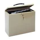 MMF Industries Steel Security File Box with Key Lock