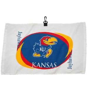    Kansas Jayhawks NCAA Printed Hemmed Towel