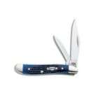 Case Knives #2802 Blue Bone Peanut Pocket Knife